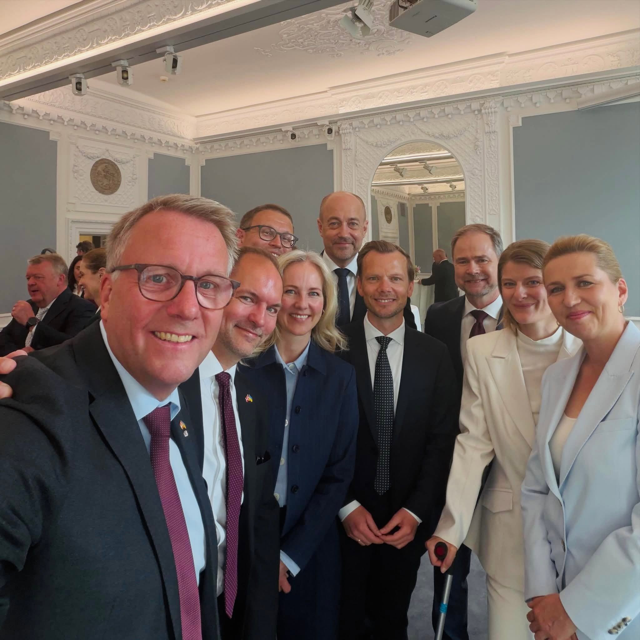 Regeringen er dannet